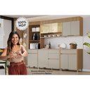 Ver imagem 2 de Balcão Cozinha Nesher Realeza C/ 2 Portas 2gavs 120cm Carvalho/greice