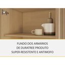 Ver mais imagens de Balcão Cozinha Nesher Realeza C/ 2 Portas 2gavs 120cm Carvalho/greice