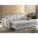 Ver imagem 2 de Sofa Cama e Reclinavel Lisboa 2,60m 05 Lugares Mola Ensacada Txr