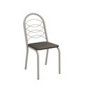 Ver imagem 6 de Conjunto Mesa Volga Tampo de Vidro e 4 Cadeiras Holanda