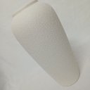 Ver imagem 7 de Vaso Decorativo de Cerâmica Marfim 38x18x18cm Enfeite Sala Mesa Estante Aparador