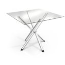 Ver imagem 5 de Conjunto Mesa Volga Tampo de Vidro e 4 Cadeiras Lisboa