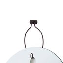 Ver imagem 2 de Espelho Decorativo Aramado Wire Boll Preto 60x45 cm Orgânico