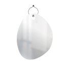 Ver imagem 1 de Espelho Decorativo Aramado Wire Boll Preto 60x45 cm Orgânico