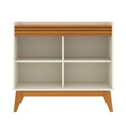 Buffet Aparador Ripado 2 Portas com Pés de Mdf Astúrias 92cm - 5 Buffet Aparador Ripado 2 Portas com Pés de Mdf Astúrias 92cm - 5