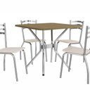 Ver imagem 3 de Conjunto Mesa Loire 4 Cadeiras Portugal