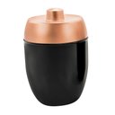 Ver imagem 5 de Kit Banheiro Acessórios Lavabo 3 Peças Pia Preto Cobre Forma Conjunto Pia Completo Organização