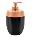 Ver imagem 3 de Kit Banheiro Acessórios Lavabo 3 Peças Pia Preto Cobre Forma Conjunto Pia Completo Organização