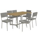 Ver imagem 2 de Conjunto Mesa Laguna 6 Cadeiras Zaria
