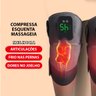Massageador Compressao Ombreira Panturrilha Ombro 3 Modos Esquenta Massageia Relaxante Ali - 2