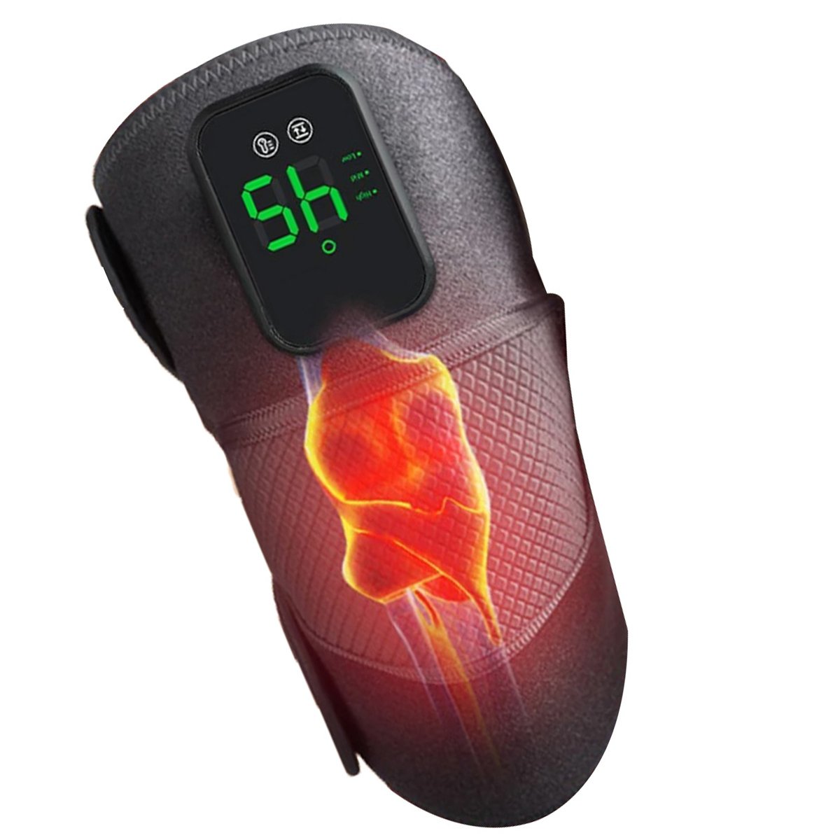 Massageador Compressao Ombreira Panturrilha Ombro 3 Modos Esquenta Massageia Relaxante Ali