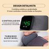 Massageador Compressao Ombreira Panturrilha Ombro 3 Modos Esquenta Massageia Relaxante Ali - 3