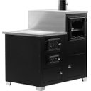 Ver imagem 1 de Fogão a Lenha Alexandria Esquerdo Chapa Ferro Preto HMD