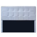 Ver imagem 1 de Cabeceira Senna 195 cm Suede Branco