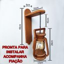 Ver imagem 2 de Arandela Luminária Lustre Lampião 110/220 V