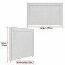 Ver imagem 2 de Cabeceira para Cama Box Queen 160cm Line Bouclé Off White - Sallar Home