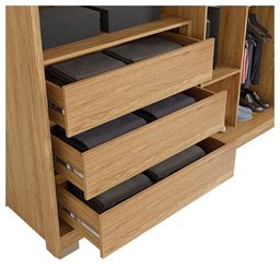 Guarda Roupa Casal Grande 6 Portas 6 Gavetas Marrom Apollo - 4