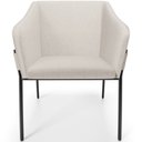 Ver imagem 3 de Kit 3 Cadeiras para Sala de Jantar Estar Living Olívia L02 Linho Cru - Lyam Decor