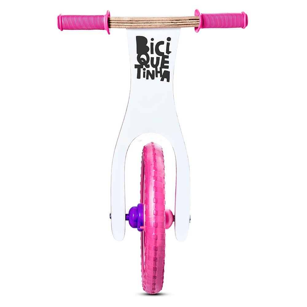 Bicicleta de Equilíbrio Biciquetinha Neve - Diversas Cores Biciquétinha Rosa/rosa - 2