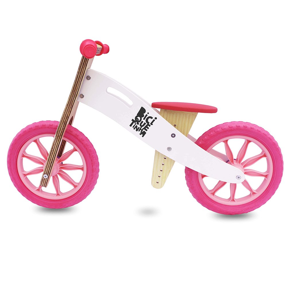 Bicicleta de Equilíbrio Biciquetinha Neve - Diversas Cores Biciquétinha Rosa/rosa