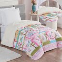 Ver imagem 1 de Edredom Cobertor Dorothy Solteiro Dupla Face Sherpa Toque Lã Carneiro