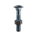 Ver imagem 2 de Parafuso Francês Galvanizado com Porca 3/8x1" (caixa com 200 Peças) Stein