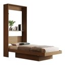 Ver imagem 1 de Cama Multiuso Articulável Solteiro P/ Colchao 188x88castanho