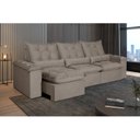 Ver imagem 1 de Sofá 5 Lugares Retrátil e Reclinável Atlantis Veludo