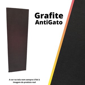 Arranhador para gatos protetor de sofá 14x14x55:Grafite