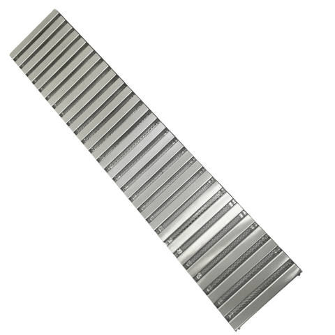 Ralo Linear 20x100 Inox 304 Reforçado Tela Garagem Veículos Passeio