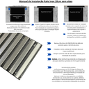 Ver imagem 7 de Ralo Linear 20x100 Inox 304 Reforçado Tela Garagem Veículos Passeio