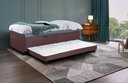Ver imagem 1 de Cama 3 em 1 Solteiro Serenelife - Corano Marrom