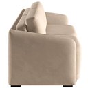 Ver imagem 2 de Sofá Cama para Sala de Estar 2 Lugares 216cm Montserrat K01 Veludo Bege - Lyam Decor