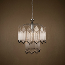 Ver imagem 3 de Luminária Pendente de Vidro Moderna para Sala de Estar – Design Sofisticado e Iluminação Elegante