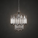 Ver imagem 2 de Luminária Pendente de Vidro Moderna para Sala de Estar – Design Sofisticado e Iluminação Elegante