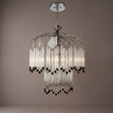 Ver imagem 4 de Luminária Pendente de Vidro Moderna para Sala de Estar – Design Sofisticado e Iluminação Elegante