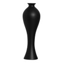 Ver imagem 1 de Vaso Decorativo de Chão Grande Preto Fosco de Cerâmica Califórnia