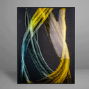 Ver imagem 1 de Quadro Decorativo Abstract Colour Sissal Relevo