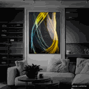 Ver imagem 3 de Quadro Decorativo Abstract Colour Sissal Relevo
