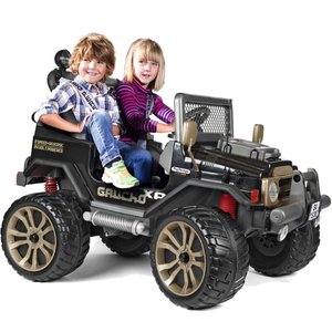 Carrinho Eletrico Infantil Peg Perego Gaucho Xp 4x4 24v Preto
