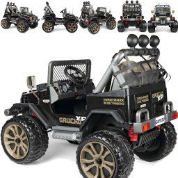Carrinho Eletrico Infantil Peg Perego Gaucho Xp 4x4 24v Preto - 3