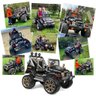 Carrinho Eletrico Infantil Peg Perego Gaucho Xp 4x4 24v Preto - 4