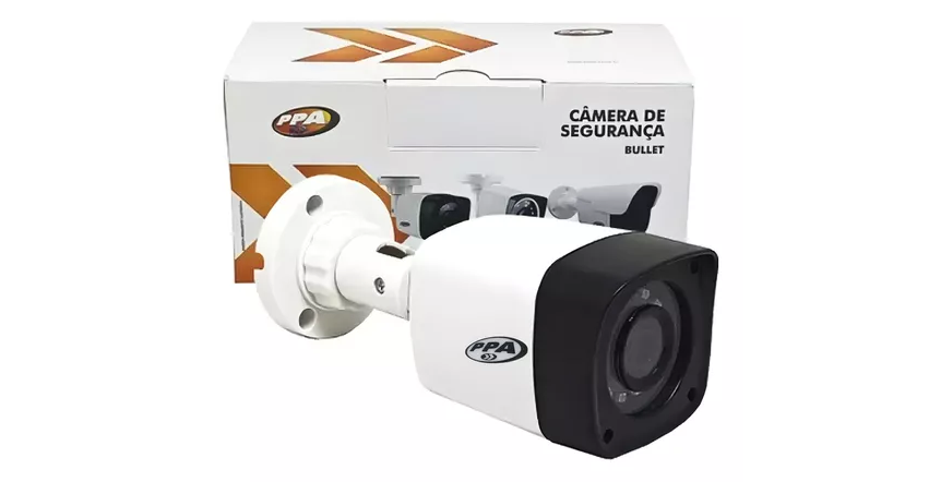 Câmera Bullet 4x1 Ahd Cvi Tvi Analog 1mp 2920b Citrox Cor Branco - 2