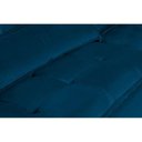 Ver imagem 4 de Sofá 6 Lugares 2.90 Mt Retrátil E Reclinável Veludo Azul