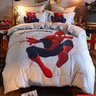 Jogo de Cama Solteiro King Infantil Homem Aranha 4 Peças - 1