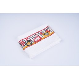 Pano de Copa Cavhome Estampado 5 Peças 100% Algodão 50x70cm - 4