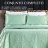Ogo Queen Size Colcha Daisy 200 Fios Bordado Inglês Luxuoso Angele:verde - 6