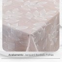 Ver imagem 3 de Toalha de Mesa Quadrada Jacquard Bordado Poli-bambu 180x350c