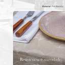 Ver imagem 4 de Toalha de Mesa Quadrada Jacquard Bordado Poli-bambu 180x350c