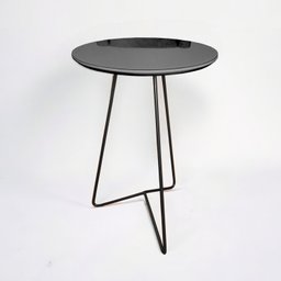 Mesa de Canto Lateral Paris Metal 60x40 Cm - 3